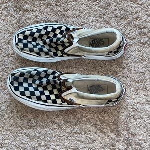 Checkered vans